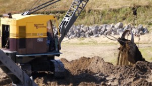 Ruston Bucyrus 30-RB Dragline Operating
