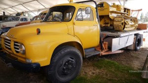 1982 Bedford JJ Recovery Truck with a Caterpillar Twenty-Two in Wanaka