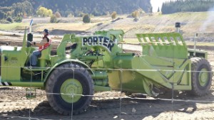 Terex TS14 Motor Scraper working