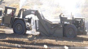 Ex UK Military Terex TS-8 Twin Motor Scraper