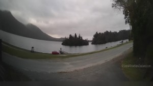 Driving around Hans Bay at Lake Kaniere near Hokitika  | West Coast | New Zealand  | 4K