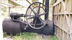 Steam Plant at Mumms Mill Site on Charming Creek Walkway