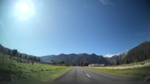 Driving from Fox Glacier to the Lake Matheson car park | West Coast | New Zealand | 4K