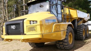 Modern Caterpillar 730 Articulated Haul Truck in Wanaka | Otago | New Zealand | 4K
