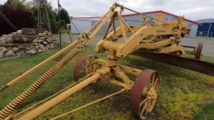 Vintage Caterpiller No.66 towed grader