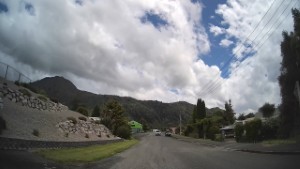 Driving along Hotham Street in Murchison | Tasman | New Zealand | 4K