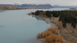 Drone footage of Lake Tekapo | Canterbury | New Zealand