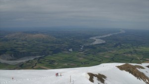 Drone footage of Mt Hutt ski field | Canterbury | New Zealand
