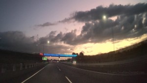 Driving SH1 from Woodend into Christchurch at sunset | Canterbury | New Zealand | 4K