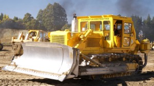 International TD25 Series C Bulldozer operating