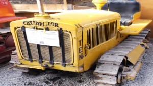Vintage 1928 Caterpillar Model Ten Crawler Tractor in Geraldine