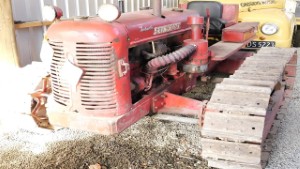 Vintage 1950 David Brown Trackmaster Crawler Tractor in Geraldine