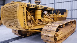 Old Caterpillar D8 Crawler Tractor in Geraldine