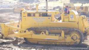 Vintage Caterpillar D8H Bulldozer working
