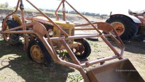 1953-58 David Brown Model 25 Tractor with Bucket in Wanaka