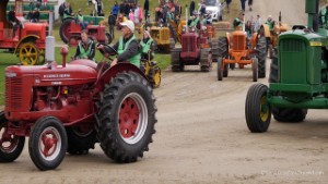 Vintage Tractor Parade - Wheels at Wanaka 2023