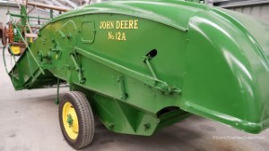 Vintage John Deere 12 A Straight Through Combine Harvester in Timaru