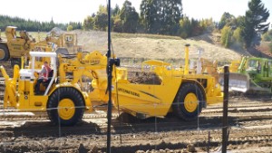 Classic Bulldozers and Motor Scrapers working - Wheels At Wanaka Earthmoving Practice Day 2023