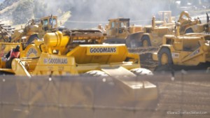 Classic 1970s era Earthmoving Machines Working - Wheels At Wanaka 2023