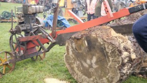 Boothmac Stationary Engine with Log Cutting Attachment in Palmerston
