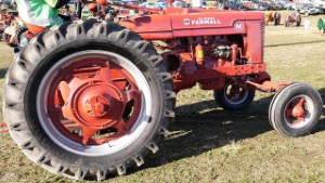1939-54 McCormick Deering Farmall M Tractor at Wheels at Wanaka 2023