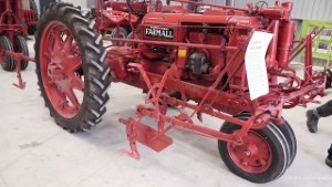 1938-39 McCormick Deering Farmall F-14 Row Crop Tractor with Plow Attachments in Ashburton