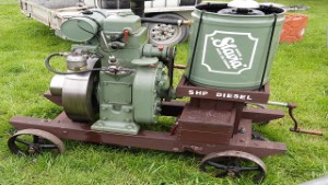 Slavia 5hp Diesel Stationary Engine Running in Rangiora