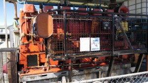 Rangatira Freighter Ships Engine Running in Geraldine
