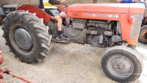 1958-64 Massey Ferguson 65 Tractor Startup and Running in Geraldine