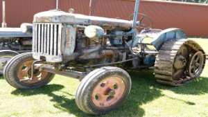 Old Fordson Major Half Track in Ashburton