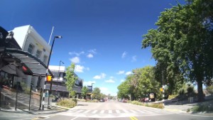 Driving Christchurch to Ashburton in Canterbury New Zealand