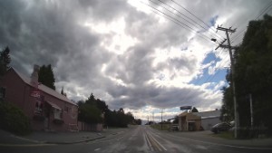 Driving from Georgetown to Duntroon in Otago New Zealand