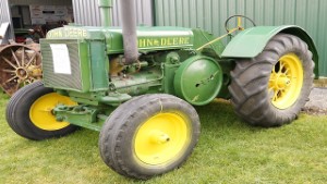 1936 John Deere Model D Tractor in Ashburton