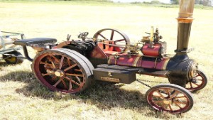 Miniature Burrell Traction Engine in Ashburton