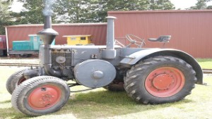 Antique 1937 Lanz Bulldog Model N Tractor Running