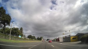 Driving from Wreys Bush to Winton in Southland New Zealand