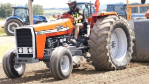 Modified Massey Ferguson 265 Antique Tractor Pulling