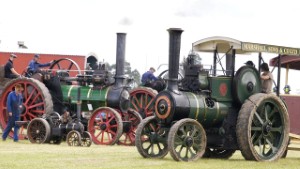 Traction Engine Parade at Edendale 2024 Crank Up