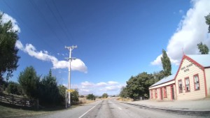 Driving from St Bathans to Becks in Otago New Zealand