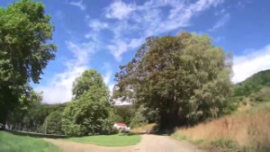 Driving around the Black Gully Domain and Campsite in Heriot