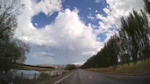 Driving from Waikouaiti to Hawksbury in Otago New Zealand