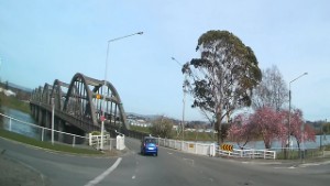 Driving from Stony Creek to Balclutha in Otago New Zealand