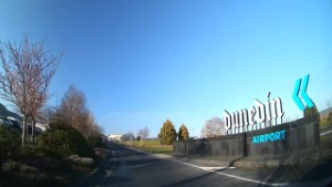 Driving SH86 from Allanton to the Dunedin Airport in Otago