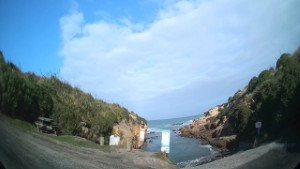 Driving Shag Point Road to the Matakaea Scenic Reserve