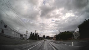 Driving from Winton to Centre Bush in Southland New Zealand