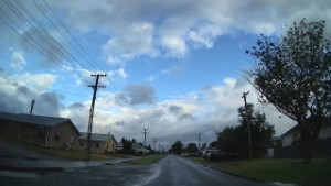Driving Queen Street in Otautau in Southland New Zealand