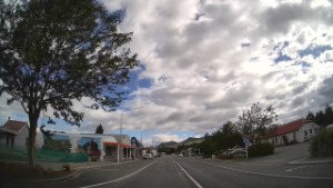 Driving from Dipton to Lumsden in Southland New Zealand