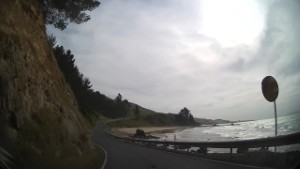 Driving The Nuggets Road from the Nugget Point Lighthouse
