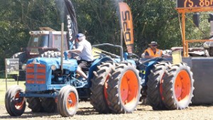 Antique  Tractor Pulling - Dual Fordson Super Major