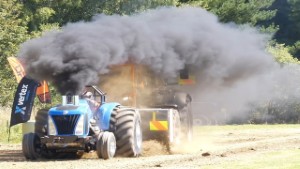 V8 Mitsubishi Truck Powered Tractor Pulling